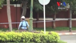 រ៉ុក្កែត​និង​ជាតិផ្ទុះ​ត្រូវ​គេ​បង្កៃ​នៅ​តំបន់​ដែល​គណបក្ស​សង្គ្រោះជាតិ​គ្រោង​ធ្វើបាតុកម្ម