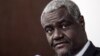 Le président de la Commission de l'Union africaine (UA), Moussa Faki, à Bangui, le 18 septembre 2018.