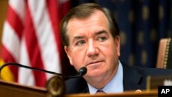 에드 로이스 미 하원 외교위원장 (자료사진)