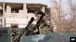 叙利亚政府军人