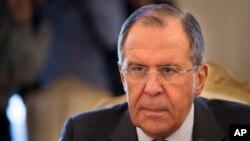 세르게이 라브로프 러시아 외무장관.