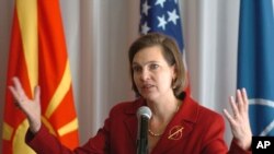 Juru bicara Kementrian Luar Negeri Amerika Serikat, Victoria Nuland (Foto: dok).