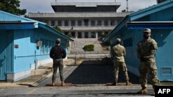 Komanda UN na granici Severne i Južne Koreje u selu Panmundžom