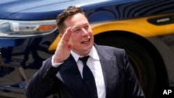 Elon Musk, patron de Tesla, à Wilmington au Delaware, le 13 juillet 2021.