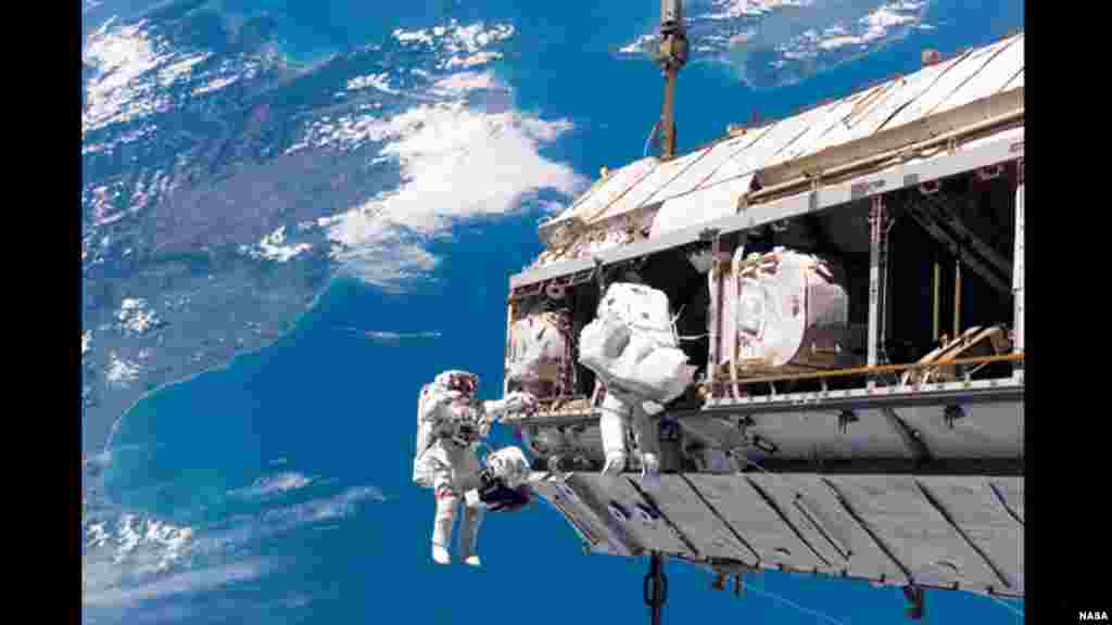 Astronauts, pilots and airline personnel are at risk from solar radiation depending on how much time they are in space and over Polar Regions. (Photo: NASA)