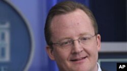 White House Press Secretary Robert Gibbs speaks during the daily briefing at the White House in Washington, D.C., 22 Dec 2009