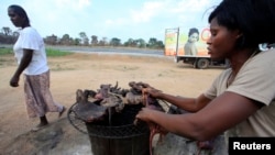 La viande de brousse, toujours suspecte lors des alertes au virus Ebola en RDC (Reuters, archives)