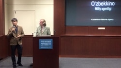 Uzbek Cinema Week in Washington - "Parizod" Ayub Shahobiddinov speaks @GWU, Sept 23, 2015