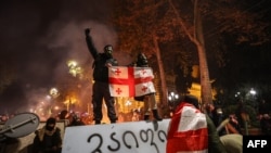 Թբիլիսիում ընթացող բողոքի ակցիան։ Դեկտեմբերի 1, 2024թ․։