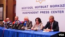 MSK sədri Məzahir Pənahovun mətbuat konfransı 