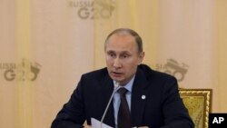 Russia's President Vladimir Putin (file photo)