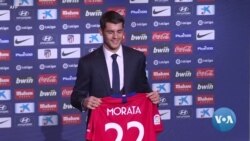 Présentation officielle de Morata à l'Atletico Madrid