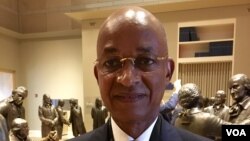 Le chef de l'opposition guinéenne Cellou Dalein Diallo à la convention Démocrate à Phildalphie, Etats-Unis, 26 juillet 2016.