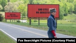 Frances McDormand stars as a mother who goes to war with police in her town after her daughter's murder in the film, "Three Billboards Outside Ebbing, Missouri.''