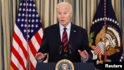 ჯო ბაიდენის გამოსვლა თეთრ სახლში. ვაშინგტონი, აშშ. 5 მარტი, 2024 წ.