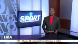 La page des sports du 8 mai avec Yacouba Ouédraogo