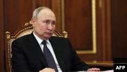 Ruski predsednik Vladimir Putin u Kremlju 10. jula 2023. (Foto: AFP/Sputnik/Alexander Kazakov )