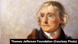 Portrait of Jefferson by Thomas Sully, 1821