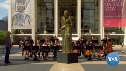 New York Statue Honors Resilient Human Spirit in COVID Era