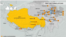 Map of self-immolations in Tibet, or near Tibet