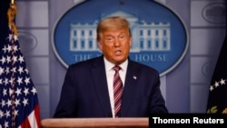 도널드 트럼프 미국 대통령.