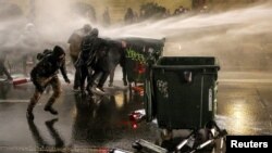 Protesti protiv zakona o "stranim agentima", Tibilsi, Gruzija