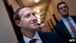 Mark Zuckerberg, PDG de Facebook, le 19 septembre 2019 à Capitol Hill, Washington, DC, USA. 