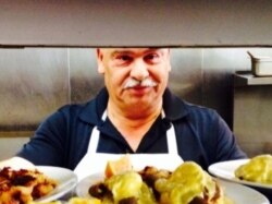 Terry Kasotakis, owner of Mediterranean Breeze Restaurant in suburban Washington, D.C. (Photo courtesy Paul Johnson)