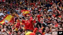 Euro 2016: l'Espagne contre la République Tchèque, 13 juin, 2016.