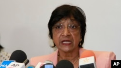 Navi Pillay, Komisaris Tinggi untuk Hak Asasi Manusia PBB