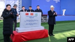 Temiryo'l loyihasining tamal toshini qo'yish marosimi, Jalolobod, 27-dekabr, 2024