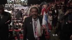 Promoter Don King at Muhammad Ali Memorial Service