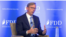 U.S. special representative for Iran, Brian Hook, speaks at a Foundation for Defense of Democracies conference in Washington on August 28, 2018. 
