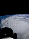 Pogled na uragan Milton iz svemira