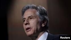 U.S. Secretary of State Antony Blinken at Summit for Democracy in Washington, U.S.