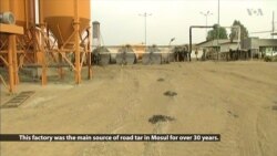 Months After IS, Mosul Struggles to Restore Its Tar Factory