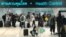 Tourist line-up in a health control at the arrival section at Suvarnabhumi international airport in Bangkok, Thailand, Januaruy 19, 2020