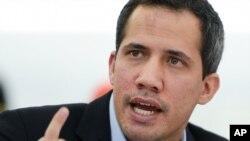 후안 과이도 전 베네수엘라 국회의장.