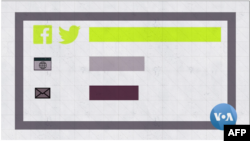 Platform Media Sosial Twitter mendominasi kampanye kepresidenan AS tahun 2016. (Foto: videograb/AFP)