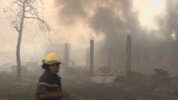 Incendie dans l’entrepôt de la Commission électorale nationale indépendante à Kinshasa