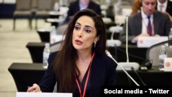 دریا صفایی، نماینده پارلمان بلژیک (برگرفته از حساب کاربری خانم صفایی در شبکه اجتماعی ایکس @SafaiDarya)