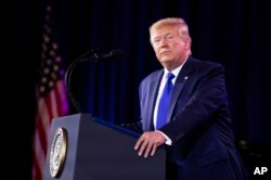 도널드 트럼프 미국 대통령.