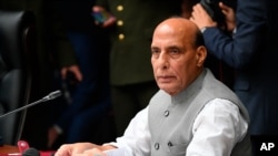 라지나트 싱 인도 국방장관.