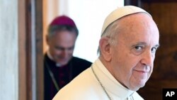 Le pape François, 17 juin 2017.