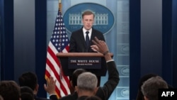 제이크 설리번 백악관 국가안보보좌관이 브리핑하고 있다. (자료사진)