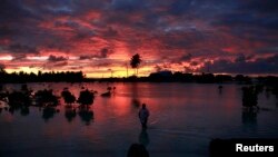 Central Pacific island nation of Kiribati
