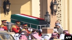 تشییع پیکر شیخ نواف الاحمد الصباح.