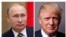 Russian President Vladimir Putin and U.S. President Donald Trump