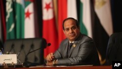 Presiden Mesir Abdel Fattah al-Sissi. Mesir adalah negara kedua terburuk di dunia setelah China yang kerap memenjarakan wartawan. 