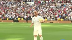 Real Madrid : présentation officielle d'Eden Hazard